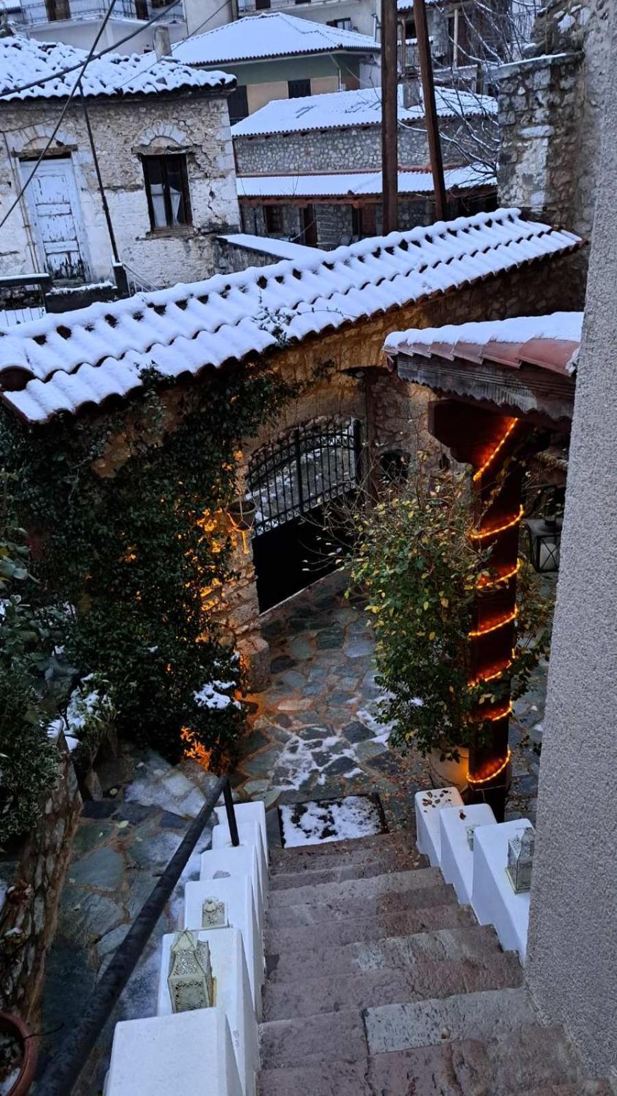 Ξενώνας Ονειροπαγίδα Арахова Экстерьер фото